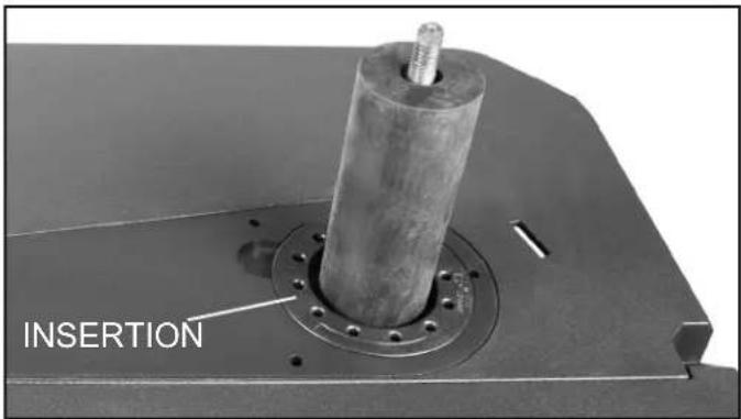 RIKON 50-310 - INSTALLATION DES MANCHONS SUR LA BROCHE - 2