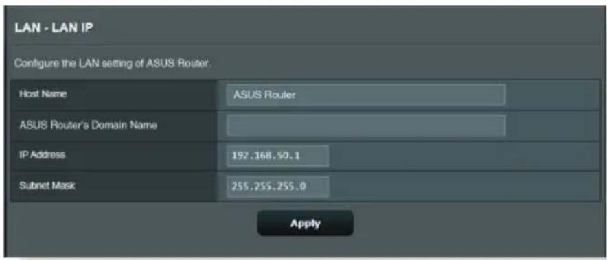 ASUS ZenWiFi BD4 - Adresse IP du routeur - 1