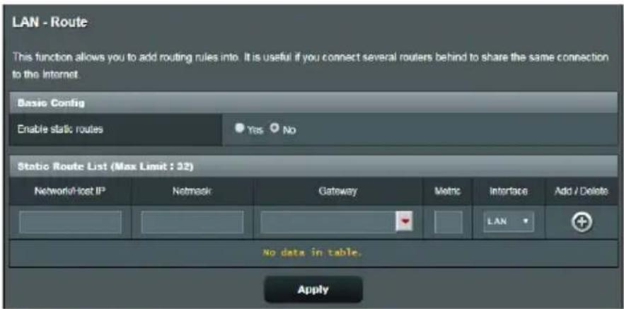 ASUS ZenWiFi BD4 - Routage - 1
