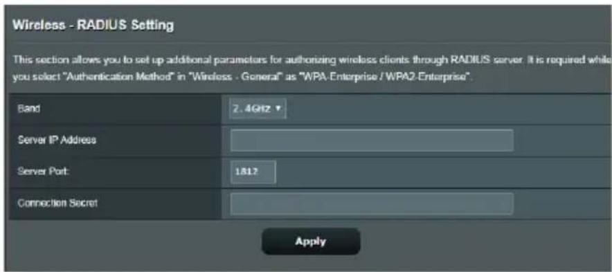 ASUS ZenWiFi BD4 - Service RADIUS - 1