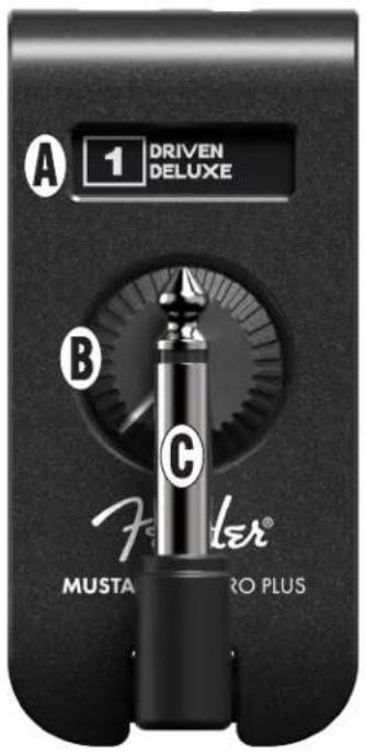 FENDER Mustang Micro Plus - FONCTIONNALITÉS - 1