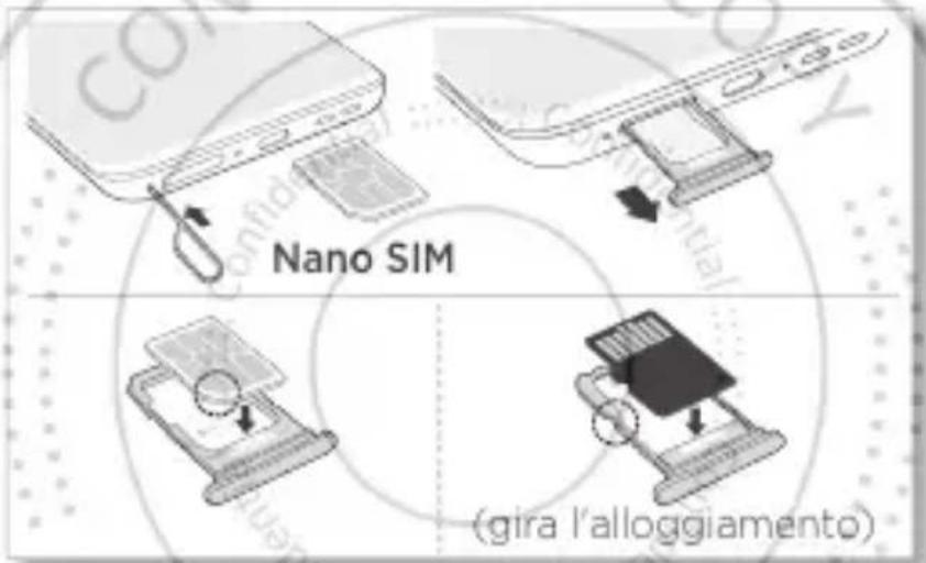 MOTOROLA Moto G85 5G - Inserimento delle schede e accensione - 1