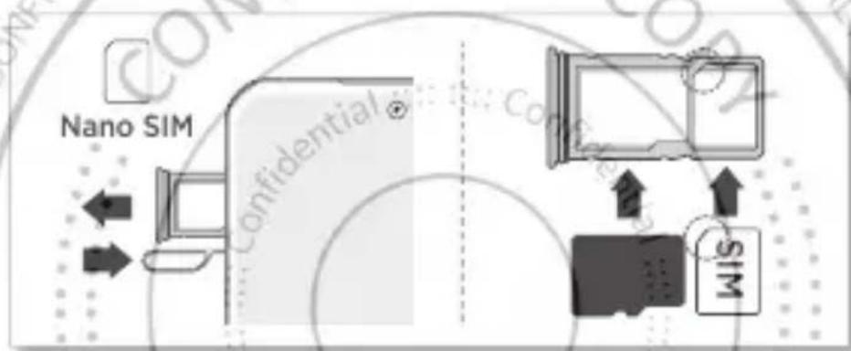 MOTOROLA Moto G55 5G - Insertion des cartes et mise sous tension - 1