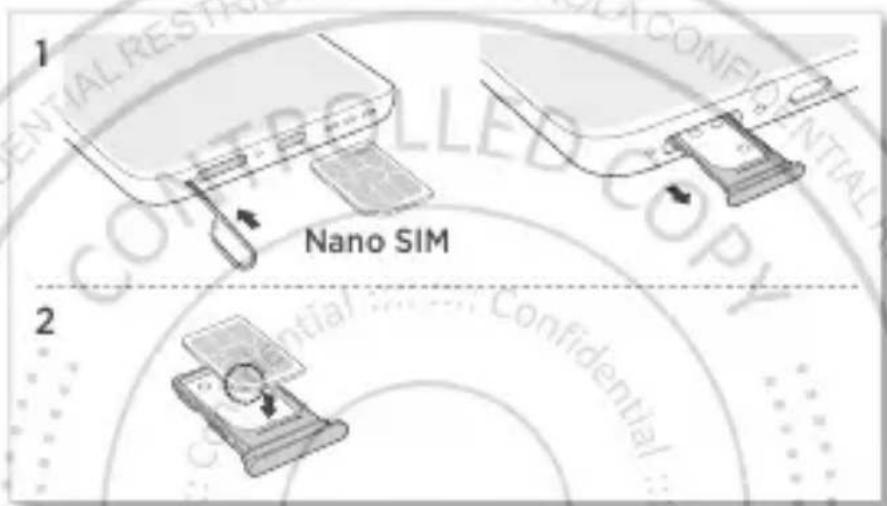 MOTOROLA Edge 50 Neo - Put in the card and power on - 1
