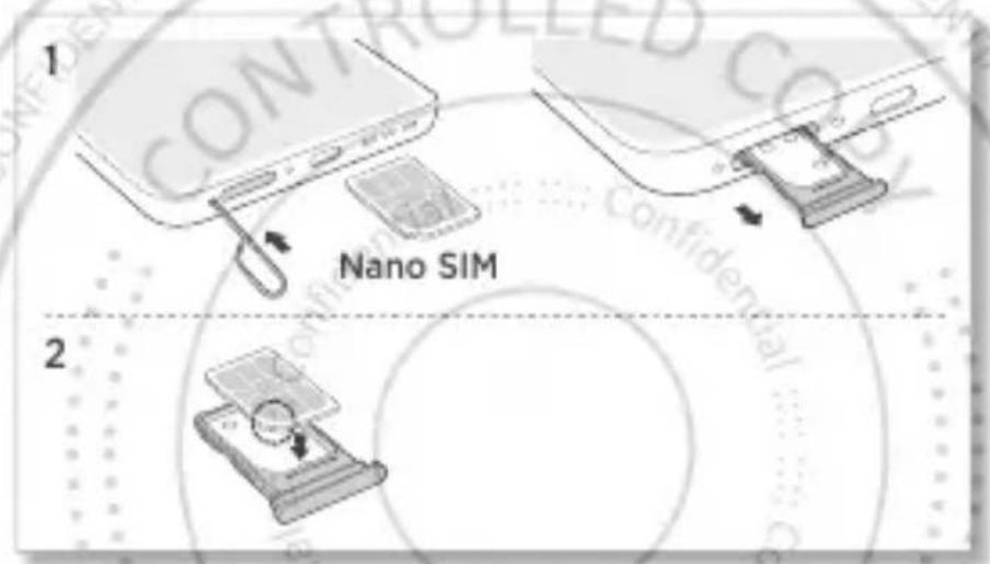 MOTOROLA Edge 50 Neo - Inserimento della scheda e accensione - 1