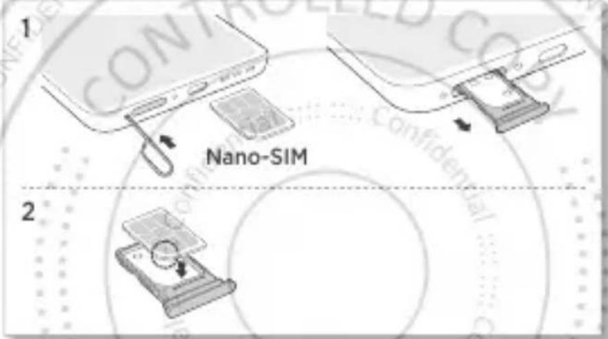 MOTOROLA Edge 50 Neo - Kortin asentaminen ja virran kytkeminen - 1