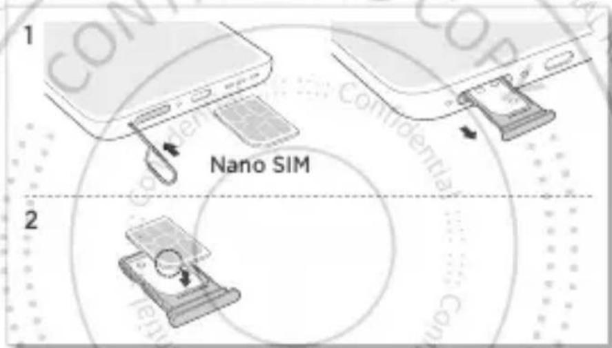 MOTOROLA Edge 50 Neo - Inserir o cartão e ligar - 1