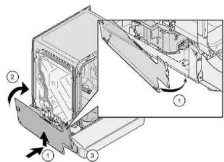 SIEMENS SX95EX12CE - Zijpaneel monteren - 1