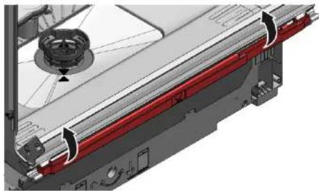 SIEMENS SX95EX12CE - Ülevoolukanali eemaldamine - 4