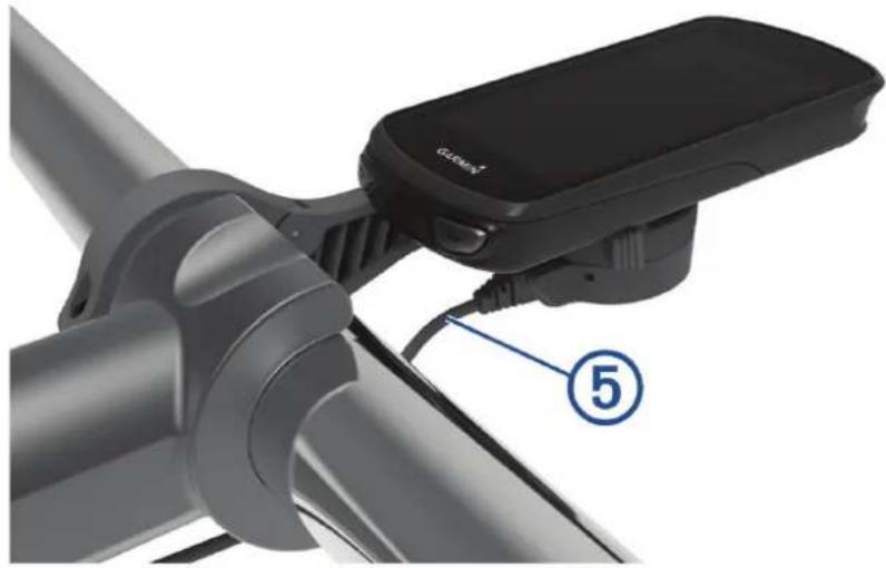 GARMIN Edge Power Mount - Montera Edge strömfässtet - 4
