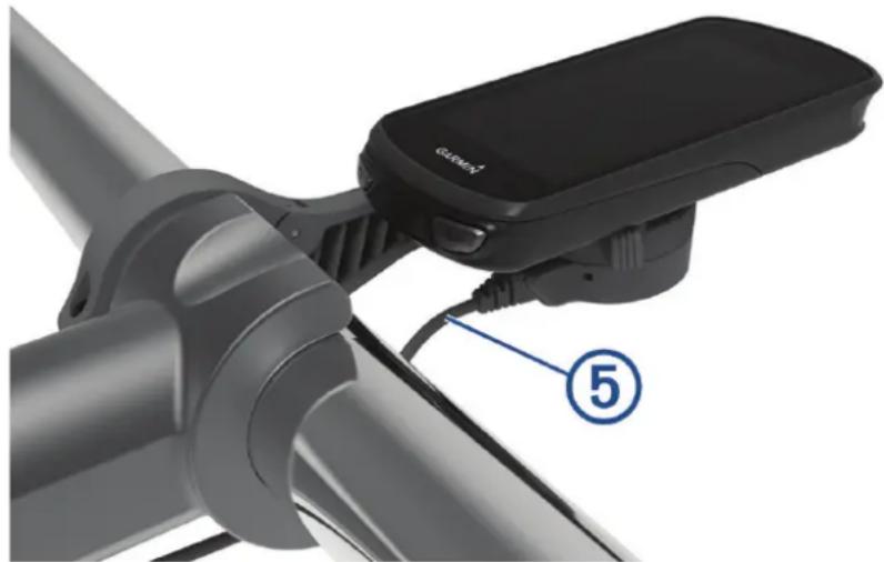 GARMIN Edge Power Mount - Installazione della Power Mount Edge - 4