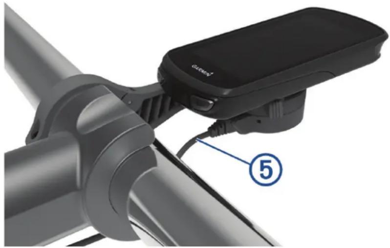 GARMIN Edge Power Mount - Instalar o Edge suporte de potência - 4