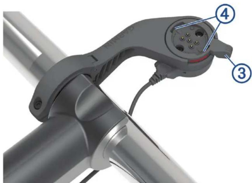 GARMIN Edge Power Mount - Instalarea suportului de montare Edge - 3