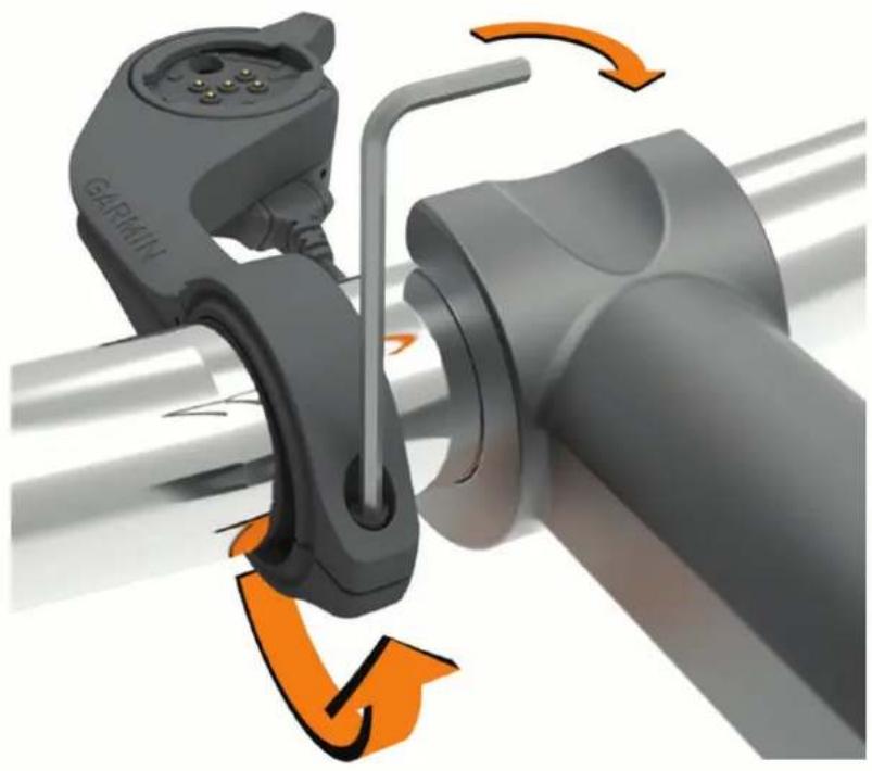 GARMIN Edge Power Mount - Montere Edge strømbraketten - 2