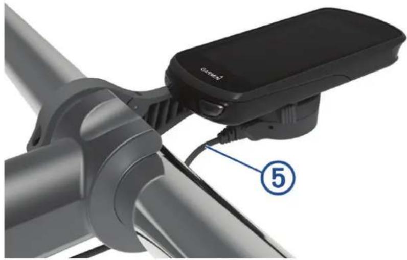 GARMIN Edge Power Mount - Instalarea suportului de montare Edge - 4