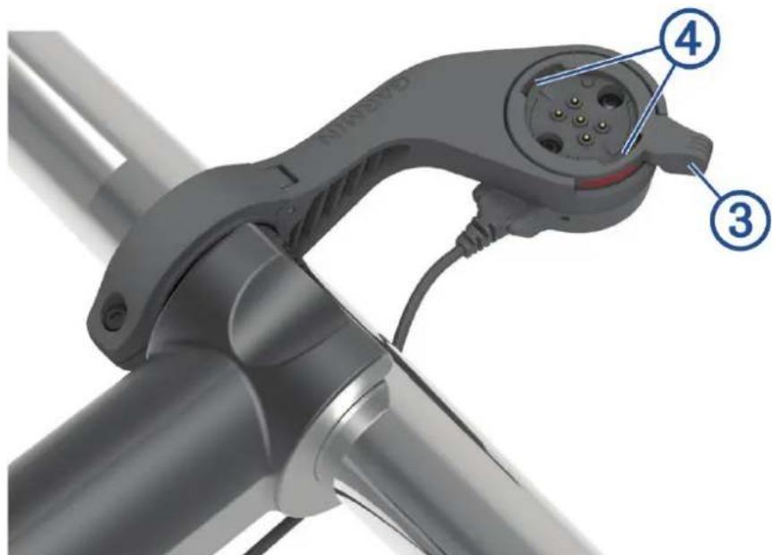 GARMIN Edge Power Mount - Installazione della Power Mount Edge - 3