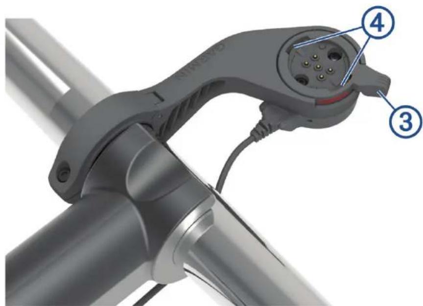GARMIN Edge Power Mount - Edge virtatelineen asentaminen - 3