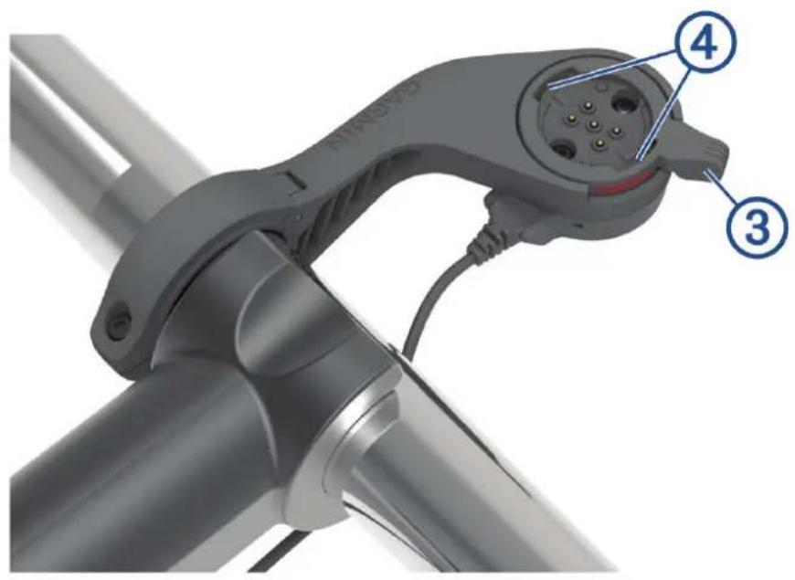 GARMIN Edge Power Mount - Namestitev napajalnega nosilca naprave Edge - 3