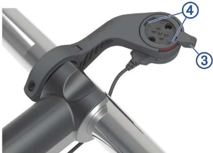 GARMIN Edge Power Mount - A Edge tõltõs tartó felszerelése - 3