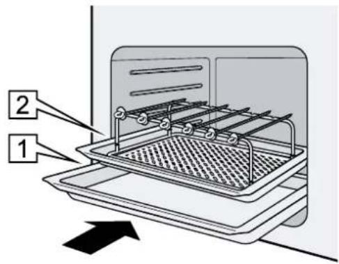 NEFF BBQSET3 - Portiespiezen inbrengen - 2