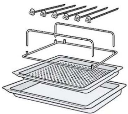 NEFF BBQSET3 - Portiespiezen inbrengen - 1
