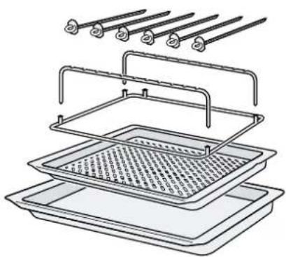NEFF BBQSET3 - Portionsspiebeinsetzen - 1