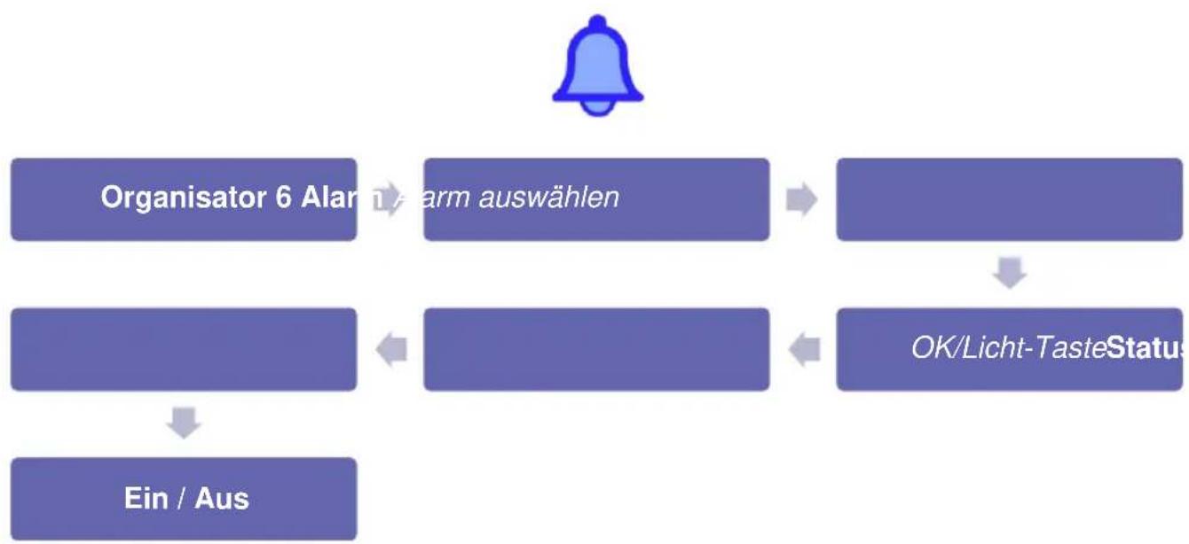 Simvalley XT-300 - - Alarm ein-/ausschalten - 1