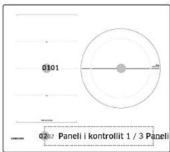 SAMSUNG NZ64B5046HK - Zonat e gatimit - 3