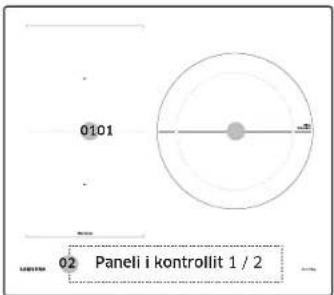 SAMSUNG NZ64B5046HK - Zonat e gatimit - 2