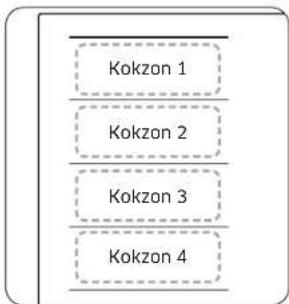 SAMSUNG NZ64B5046HK - Flex-zon Plus (endast på modeller med Flex-zon Plus) - 1