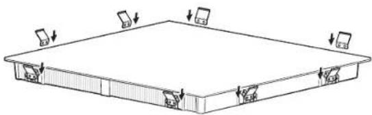 SAMSUNG NZ64B5046HK - Liesitason asentaminen - 3