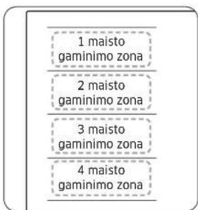 SAMSUNG NZ64B5046HK - Funkcija „Flex zone Plus“ (tik modeliai su funkcija „Flex zone Plus“) - 1