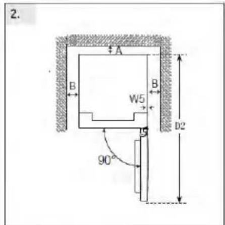 HAIER HTW7620DNMP - Sectiune transversală ventilare - 2
