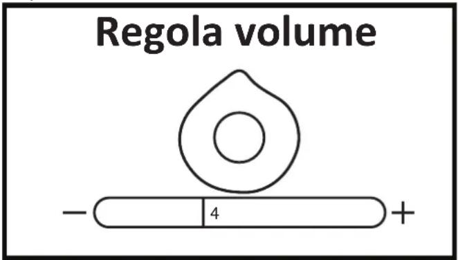Opis Purofon mobile - 14.2) Sott omenu Regola volume - 1