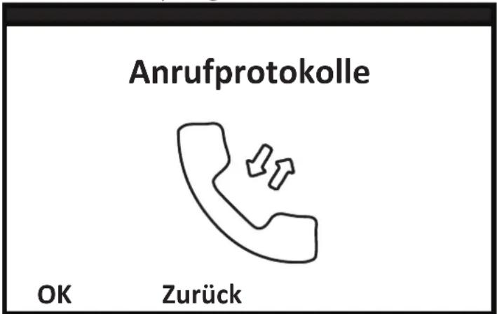 Opis Purofon mobile - Anrufprotokolle - 1