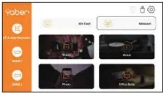 Yaber Pro V9 - Miracast (for Android Devices) - 1
