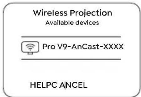 Yaber Pro V9 - Miracast (para dispositivos Android) - 3