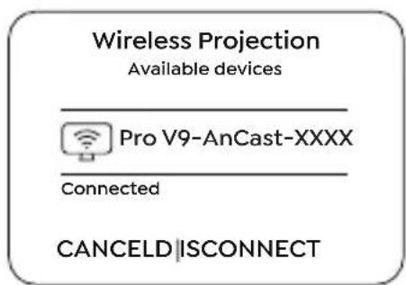 Yaber Pro V9 - Miracast (for Android Geräte) - 4