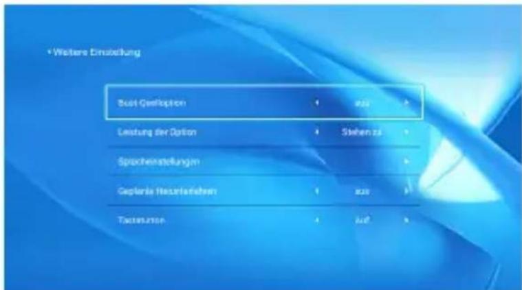 Yaber Pro V9 - Andere Einstellung - 1