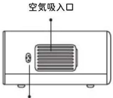 Yaber Pro V9 - プロジェクター各部の説明 - 2