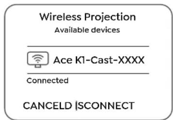Yaber Ace K1 - Miracast (for Android Devices) - 4