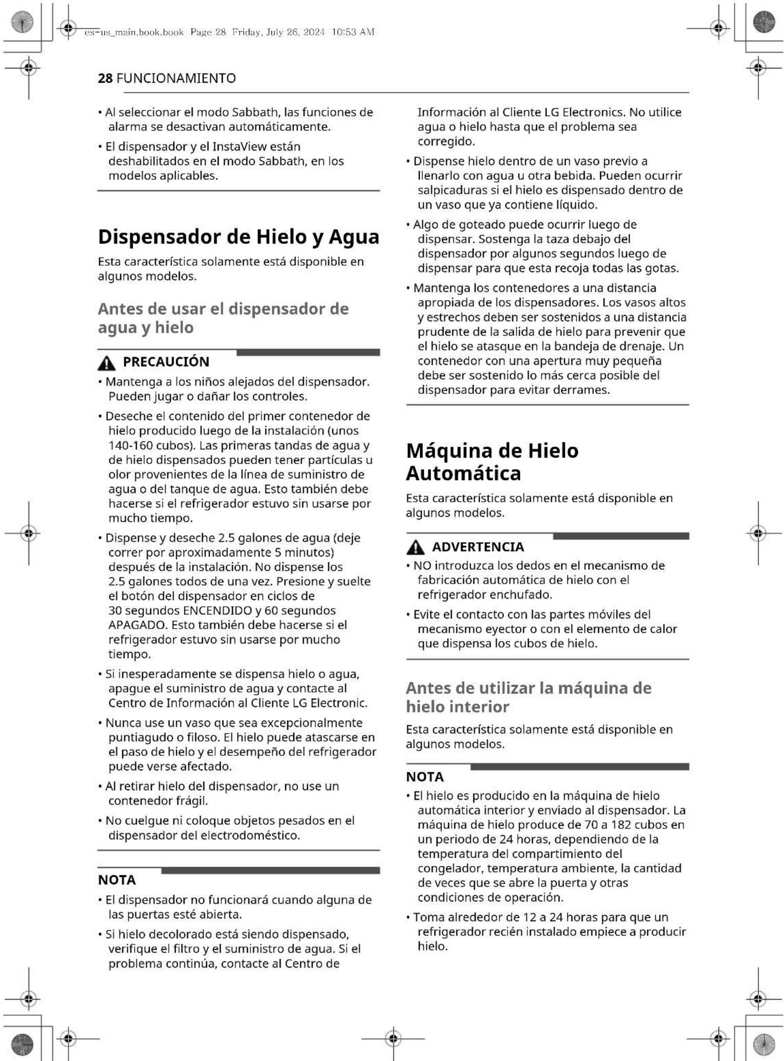 LG LF25S6200V - NOTA - 3