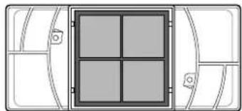 LG LF25S6200V - Replacing the Air Filter - 3