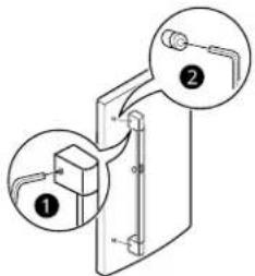 LG LF25S6200V - Removing Refrigerator Handles - 1
