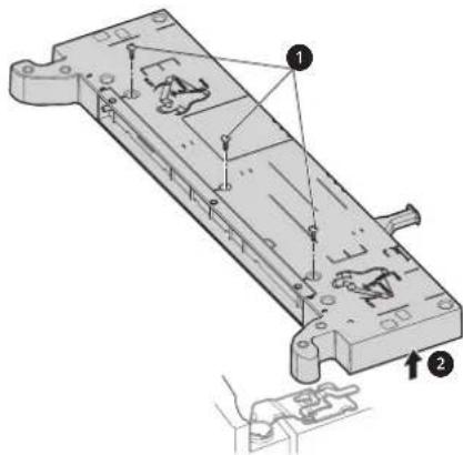 LG LK14S8000V - Removing the Right Refrigerator Door - 1