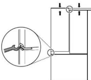 LG LF25S6200D - Left Refrigerator Door - 1