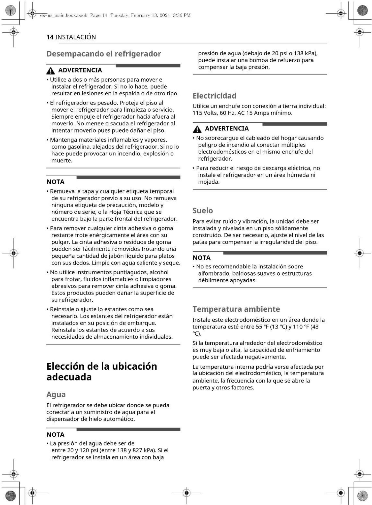 LG LF25S6200D - ADVERTENCIA - 3