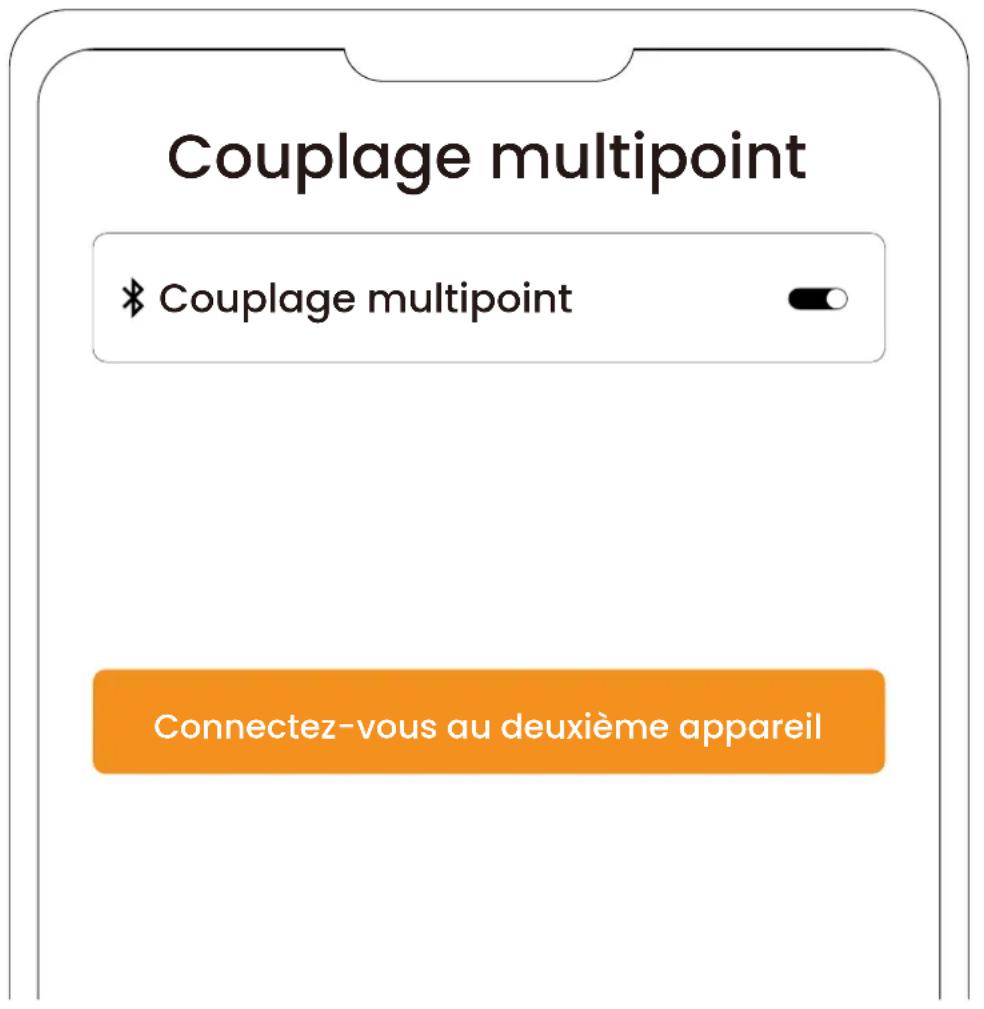 SHOKZ OpenFit Air - Couplage multipoint - 2