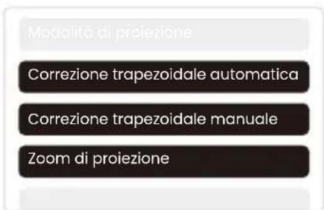 Yaber T2 - Correzione Trapezoidale Manuale - 2