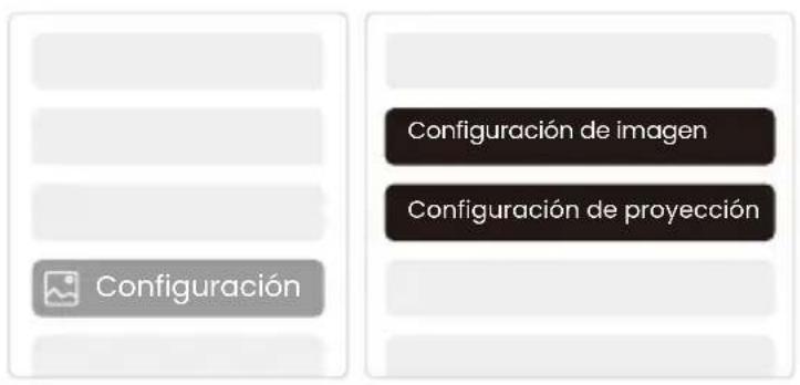 Yaber T2 - Configuración de Proyección - 1